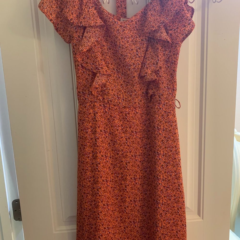 Cottagecore floral dress